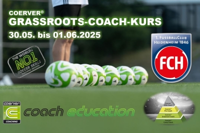 Grassroots-Coach-Kurs beim 1. FC Heidenheim